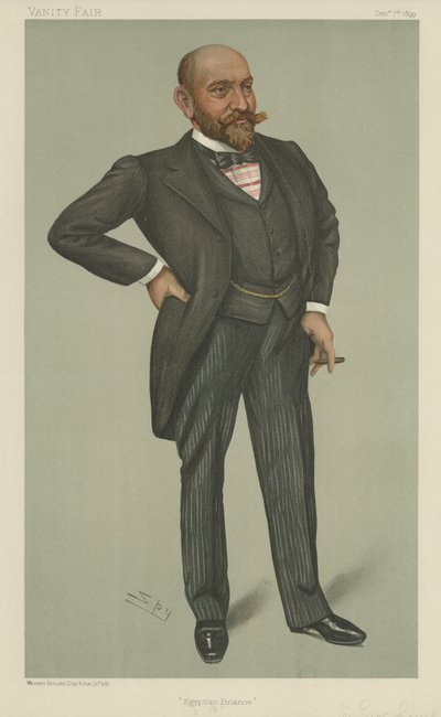 Sir Ernest Cassell av Leslie Matthew Ward
