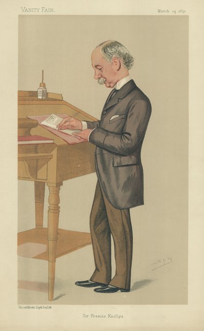 Sir Francis Knollys av Leslie Matthew Ward