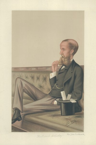 Sir John Lubbock av Leslie Matthew Ward