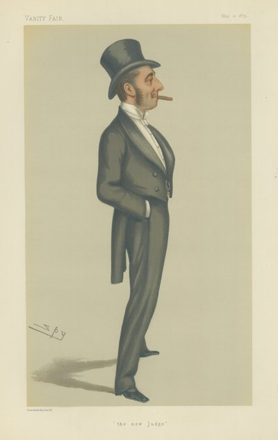 Den ærede herr Justice Straight av Leslie Matthew Ward