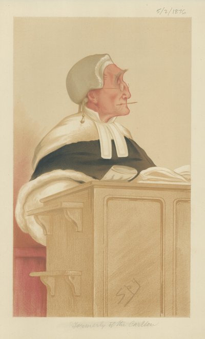 Den ærede Sir Anthony Cleasby av Leslie Matthew Ward