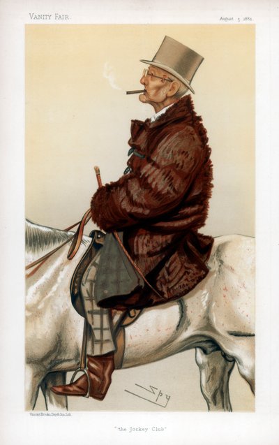 Jockeyklubben, 1882 av Leslie Matthew Ward