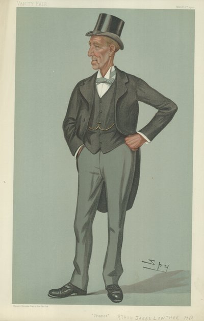 The Right Hon James Lowther av Leslie Matthew Ward