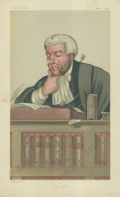 Høyre ære Sir George Jessel av Leslie Matthew Ward