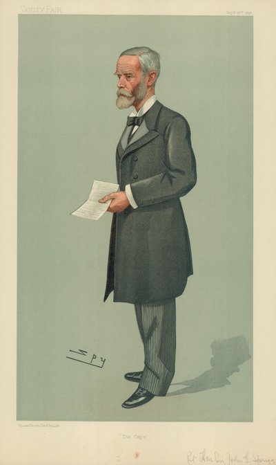 The Right Hon Sir John Gordon Sprigg, The Cape, 16. september 1897, Vanity Fair tegneserie av Leslie Matthew Ward