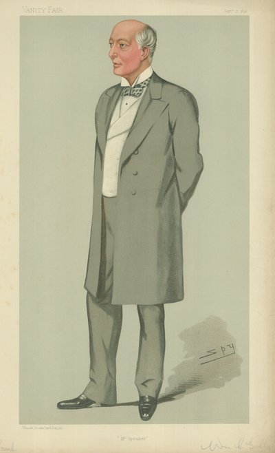 Speaker William Gully av Leslie Matthew Ward