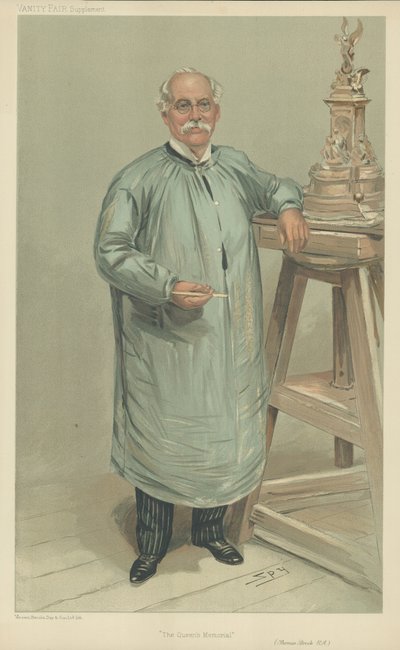 Thomas Brock av Leslie Matthew Ward