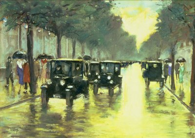 Gatescene av Lesser Ury