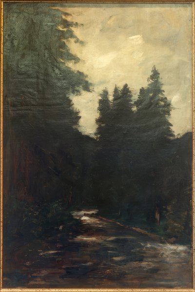 Thüringer landskap av Lesser Ury
