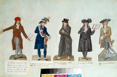 den franske revolusjon av Lesueur Brothers