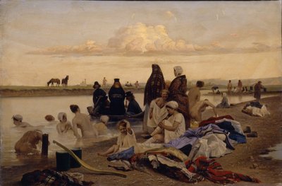 Munker. Feilstrandet, 1870-tallet av Lev Grigoryevich Solovyev