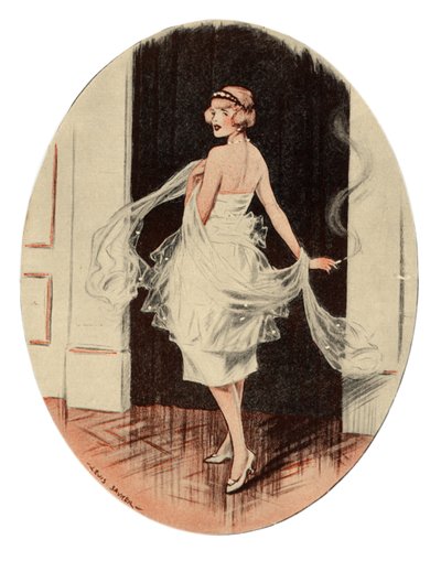 Abdulla-sigaretter, 1920-tallet av Lewis Baumer