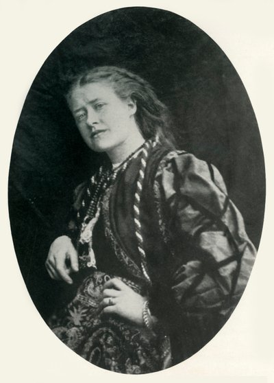 Ellen Terry, c1863, 1948. av Lewis Carroll
