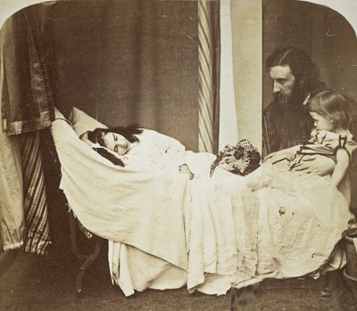 Mary J. MacDonald drømmer om faren sin [George MacDonald] og broren Ronald av Lewis Carroll Rev. Charles Lutwidge Dodgson