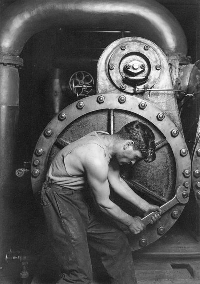 Power House -mekaniker av Lewis Wickes Hine