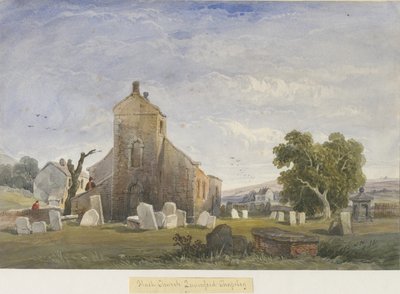 Flash Chapel: akvarellmaleri, og [c 1830-1840] av Lewis John Wood