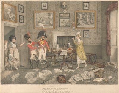 Det bortskjemte barnet, scene V av Lewis Vaslet