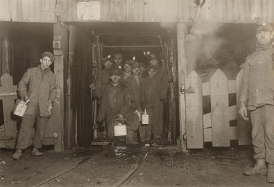 Ved dagens slutt, Pennsylvania av Lewis Wickes Hine