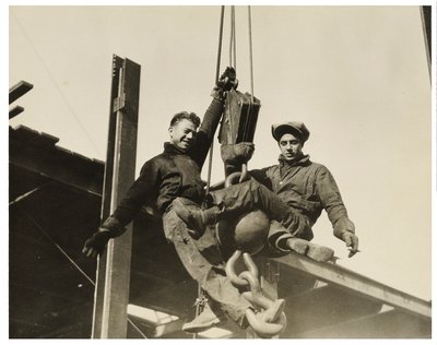 Byggearbeidere Empire State Building, ca. 1930 av Lewis Wickes Hine