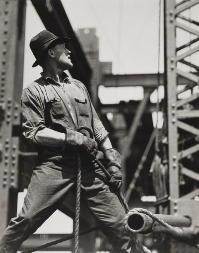 Derrick-Man av Lewis Wickes Hine