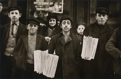 Avisgutter fra Hartford av Lewis Wickes Hine