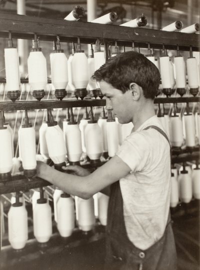 King Philip - Mulespinneri av Lewis Wickes Hine
