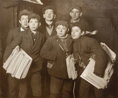 Avisgutter av Lewis Wickes Hine