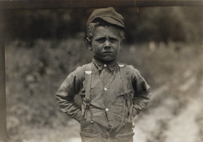 Landlig jordbruksarbeider, New England av Lewis Wickes Hine