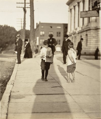 Gatelyrker av Lewis Wickes Hine