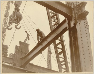 Arbeidere i Empire State Building, ca. 1930 av Lewis Wickes Hine