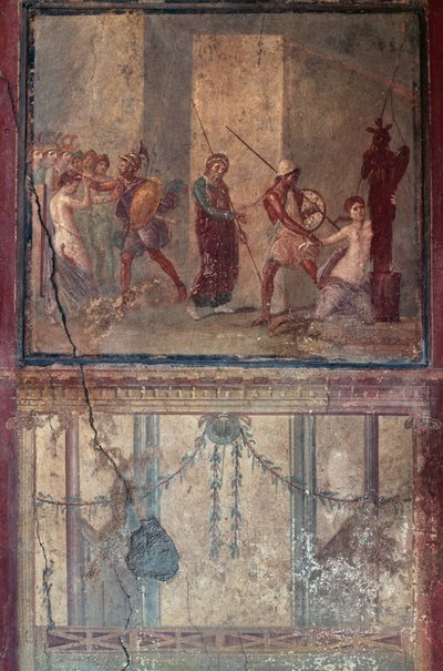 Fresco, House of Menander, Pompeii (UNESCOs verdensarvliste av Unbekannt Unbekannt