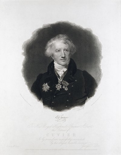 Georges Cuvier , fransk anatom av Unbekannt Unbekannt