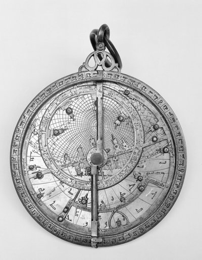 Islamsk planisfærisk astrolabium, ca 1650 av Unbekannt Unbekannt