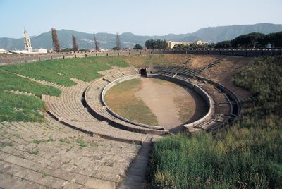 Italia, Campania-regionen, Pompei, amfiteater (bilde) av Unbekannt Unbekannt