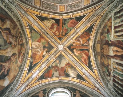 Italia, Lombardia-regionen, Milano, kapellet Santa Corona hvelv i kirken Santa Maria delle Grazie av Unbekannt Unbekannt