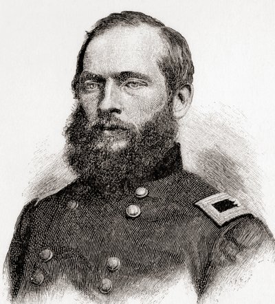 James Abram Garfield, fra The Century Magazine, publiserte 1887 (gravering) av Unbekannt Unbekannt
