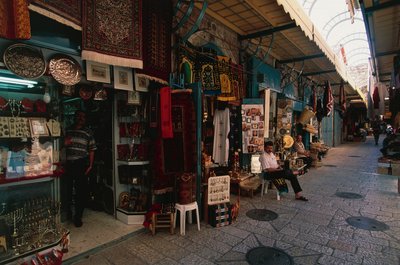 Muslimsk kvarter, Jerusalem (bilde) av Unbekannt Unbekannt