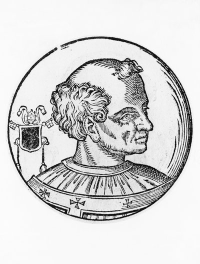 Portrett av Agapetus II (død 955) av Unbekannt Unbekannt