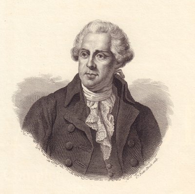 Portrett av den korsikanske patrioten Filippo Antonio Pasquale de' Paoli (1725-1807), kobberstikk av Caterina Piotti-Pirola av Unbekannt Unbekannt
