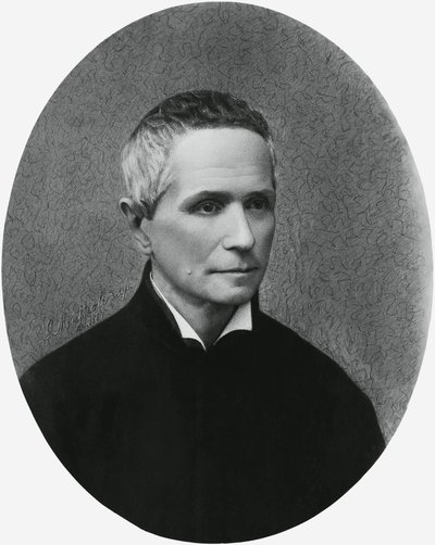 Portrett av Giulio Isdegerde Cecchi, kjent som far Filippo Cecchi (1822-1887), italiensk fysiker, meteorolog og oppfinner, gravering av Unbekannt Unbekannt