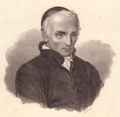 Portrett av den italienske religiøse og teolog Ottavio Giovanni Battista Assarotti (1753-1829), kobberstikk av Bonaldi av Unbekannt Unbekannt