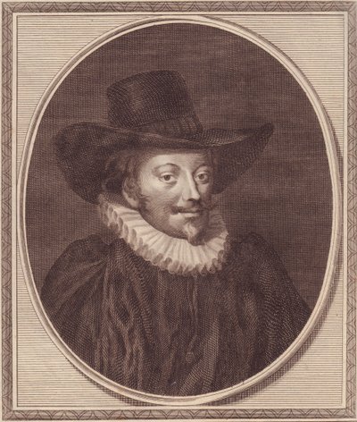 Portrett av John Williams (1582-1650), erkebiskop av York, kobberstikk av John Goldar (1729-1795) av Unbekannt Unbekannt