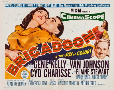 Plakat for 'Brigadoon' regissert av Vincente Minnelli av Unbekannt Unbekannt