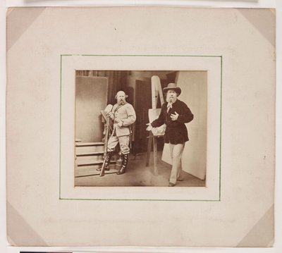 'Rejlander introduserer den frivillige Rejlander', ca 1865 av Unbekannt Unbekannt