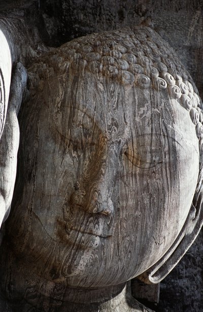 Sri Lanka, den gamle byen Polonnaruwa, Gal Vihara, liggende Buddha-statue av Unbekannt Unbekannt
