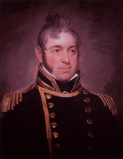 William Bainbridge (1774-1833) (litho-farge) av Unbekannt Unbekannt