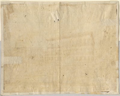 Cartouche (verso) av Lievin Cruyl