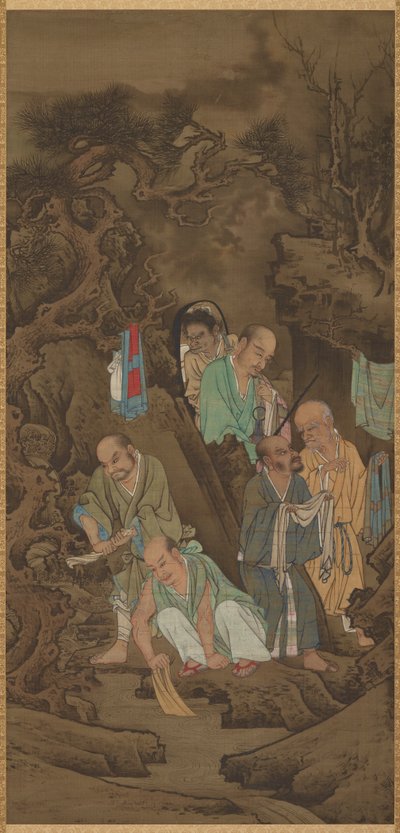 luo med hvitvasking, 1178. av Lin Tinggui