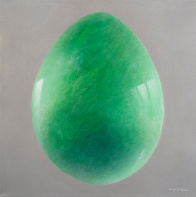 Stort Jade Egg av Lincoln Seligman