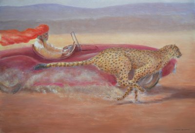 Cheetah mot Jaguar av Lincoln Seligman